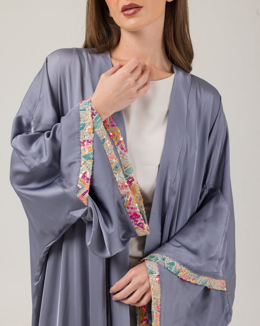 Evening Blue Abaya