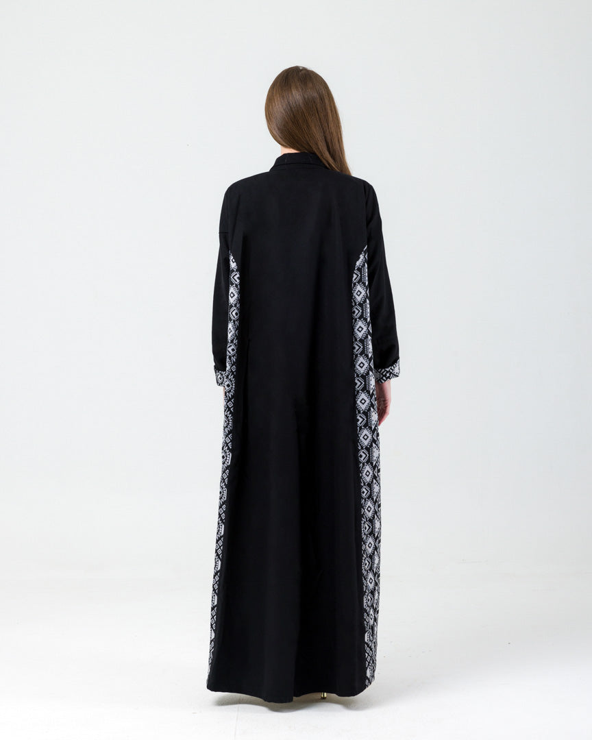 Black Warm Abaya