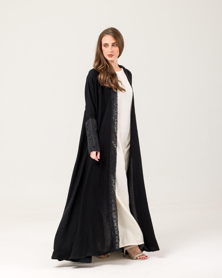 Simple Black Abaya