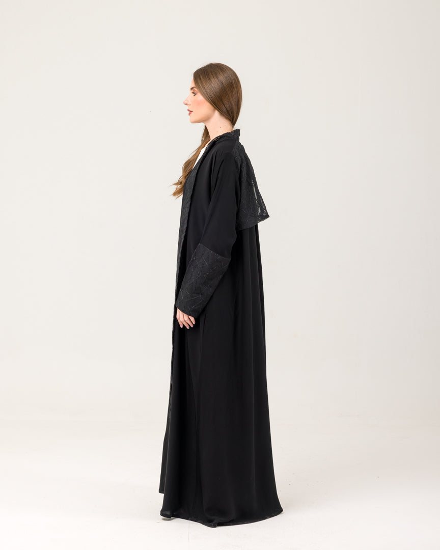 Simple Black Abaya