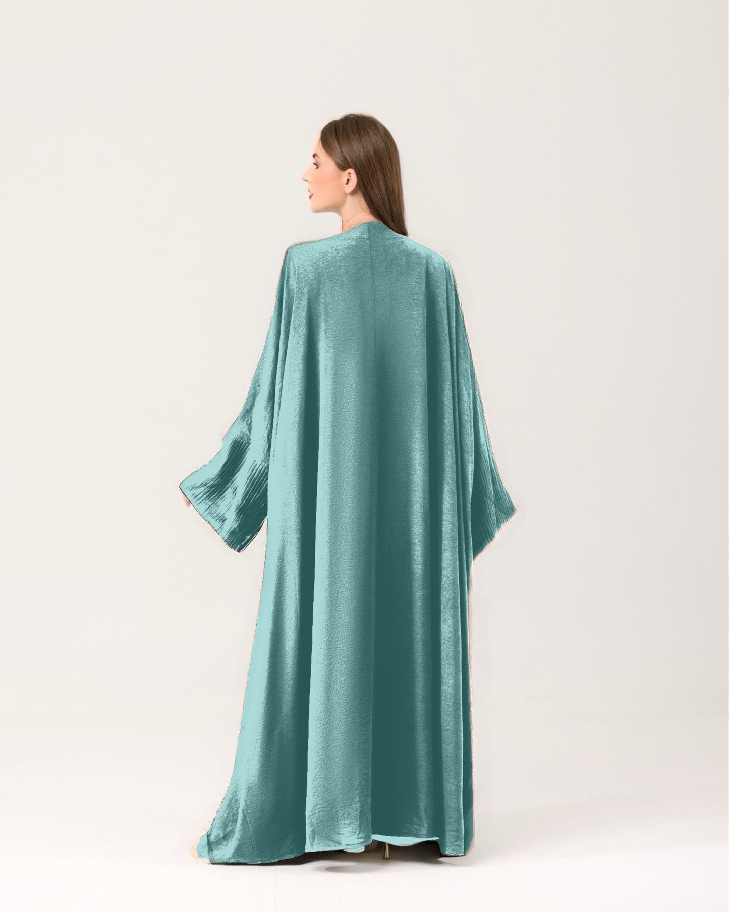 Pre-Order Pleated Bisht abaya