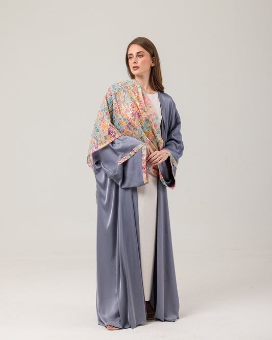 Evening Blue  Abaya
