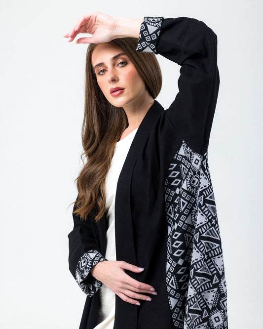 Black Warm Abaya